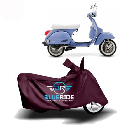 BLUERIDE Two Wheeler Cover for LML(Star Euro 200, Maroon)