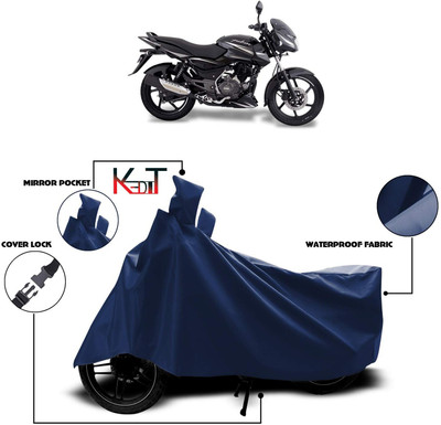 KEDIT Two Wheeler Cover for Bajaj(Blue)