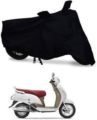 Exciting collections Waterproof Two Wheeler Cover for Suzuki(Access 125, Black)