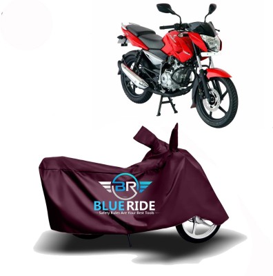 BLUERIDE Two Wheeler Cover for Bajaj(Pulsar 135 LS DTS-i, Maroon)