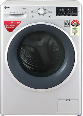 LG 6.5 kg Fully Automatic Front Load with In-built Heater Silver(FHT1265ANL)   Washing Machine  (LG)