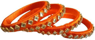 Aashirwad Creations Dori, Plastic Pearl Bangle Set(Pack of 4)