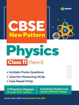 CBSE New Pattern Physics Class 11 for 2021-22 Exam (MCQs based book for Term 1)(English, Paperback, Garg Mansi)
