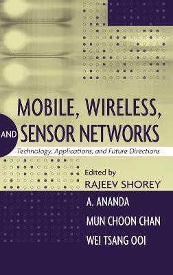 Mobile, Wireless, and Sensor Networks(English, Hardcover, unknown)