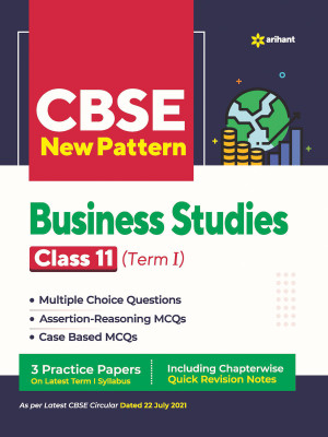CBSE New Pattern Business Studies Class 11 for 2021-22 Exam (MCQs based book for Term 1)(English, Paperback, Jain Abhishek)