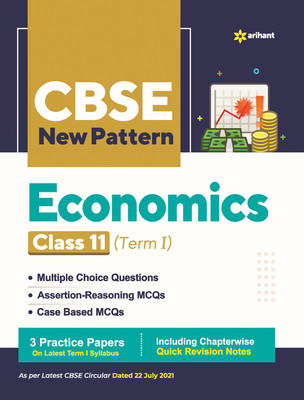 CBSE New Pattern Economics Class 11 for 2021-22 Exam (MCQs based book for Term 1)(English, Paperback, Roy Pratima Jain)
