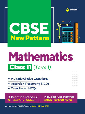 CBSE New Pattern Mathematics Class 11 for 2021-22 Exam (MCQs based book for Term 1)(English, Paperback, Verma Sagar)