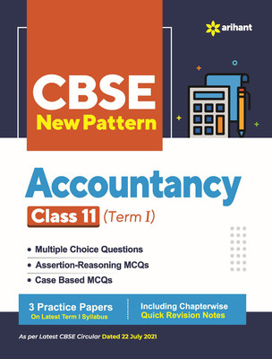 CBSE New Pattern Accountancy Class 11 for 2021-22 Exam (MCQs based book for Term 1)(English, Paperback, Kaur Harbinder)