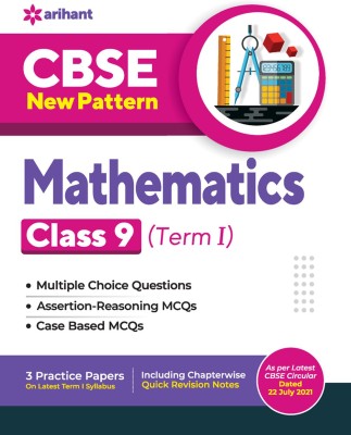 CBSE New Pattern Mathematics Class 9 for 2021-22 Exam (MCQs based book for Term 1)(English, Paperback, Singh Akshay Kumar)