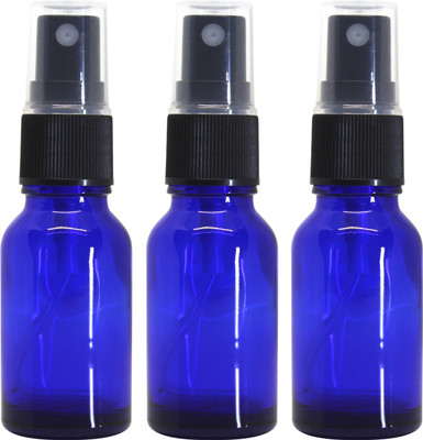 nsb herbals 15 ml Glass Bottle(Pack of 3, Blue)