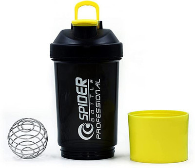 HGH 500 ml Plastic Shaker(Pack of 1, Multicolor)