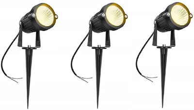 Ravi's Enterprise 3 W Basic Round Plug & Play Night Bulb(Yellow, Pack of 3)