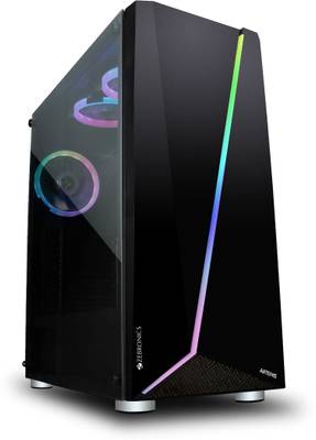ZEBRONICS ZEB-940B-ARTEMIS MID TOWER Cabinet  (Black)