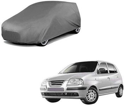 Max In Car Cover For Hyundai Santro Asta Petrol, Santro Embera, Santro Era Executive Petrol, Santro GLS I Euro I, Santro L2, Santro LS ZIP DRIVE(Grey)