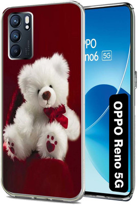 Case Club Back Cover for OPPO Reno6 5G, OPPO Reno6(Red, Grip Case, Silicon, Pack of: 1)