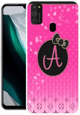 Chahar Back Cover for Samsung Galaxy M21(Pink, Black, Grip Case, Silicon, Pack of: 1)