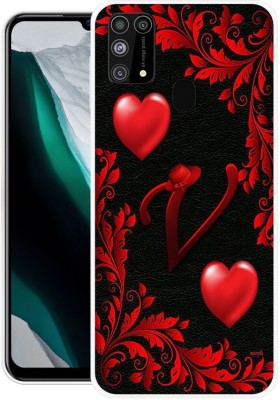 ROCKPRINT Back Cover for Samsung Galaxy M31 Prime(Black, Red, Grip Case, Silicon, Pack of: 1)