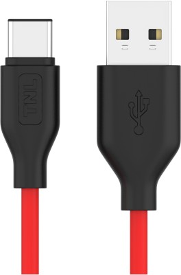 TNL USB Type C Cable 2 A 1.5 m PVC Classics(Compatible with All Type-C Enabled Devices, Red, One Cable)