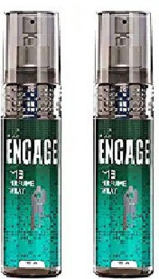 Engage DEO M2 GAS FREE PAK F 2 Body Spray  -  For Men & Women(300 ml, Pack of 2)