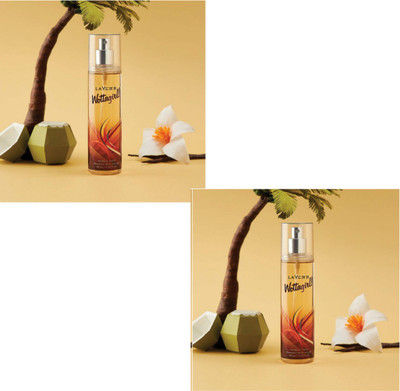 LAYER'R VANILLA EACH 135ML TWO PCS Body Spray  -  For Women(270 ml, Pack of 2)