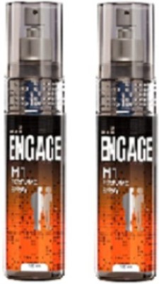 Engage DEO M1 GAS FREE PK OF 2 Body Spray  -  For Men & Women(300 ml, Pack of 2)