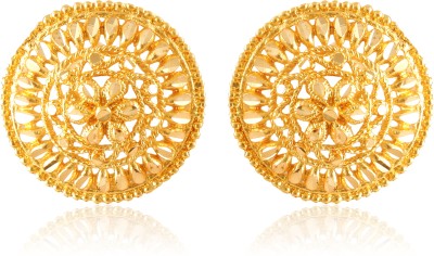 VIGHNAHARTA Vighnaharta Allure Beautiful Earrings Elite Chic Gold Plated Screw back Studs earring for Women and Girls {VFJ1397ERG} Cubic Zirconia Alloy Stud Earring