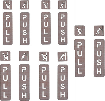 GOPINATH AUTOLINK Push Pull Metal Sign Stickers Self Adhesive wooden Sticker Vinyl Push & Pull Signage Board for Glass Wooden Doors/Office Hospital Mall (Pull push cherry white Set-5) Emergency Sign GOPINATH AUTOLINK Push Pull Metal Sign Stickers Self Adhesive wooden Sticker Vinyl Push & Pull Signage Board for Glass Wooden Doors/Office Hospital Mall (Pull push cherry white Set-5) Emergency Sign