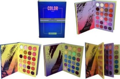 Anjali Enterprises 72 Color Shades Pressed Powder Eyeshadow Palette 72 g (Multicolor) 60 g(multicolor)