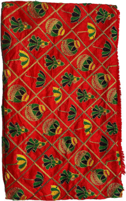 Shantuba Textile Silk Blend Embroidered Blouse Material