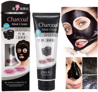 GFSU Charcoal peel off mask Face Mask Cream Blackhead Removal Pack(120 g)