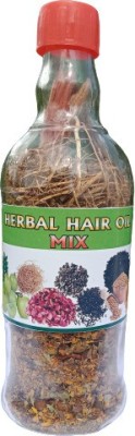 GRGR HERBAL HAIR OIL MIX WITH SECRET INGREDIENTS FOR HAIR REGROWTH Hair Oil(400 g)