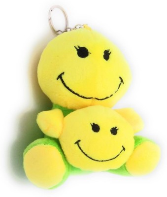 Shiani Soft Smiley With Baby Smiley Key Chain