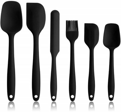 LAPREX black saptula 6 pec Kitchen Tool Set(Black, Spatula)