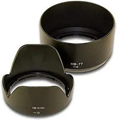 SUPERNIC HB-N106 Bayonet Lens Hood for Nikon HB-N106 Bayonet Lens Hood for 18-55mm AF-P & 18-55mm f/3.5-5.6G VR AF-P DX Lens Hood (55 mm, Black)  Lens Hood(30.5 mm, Black)
