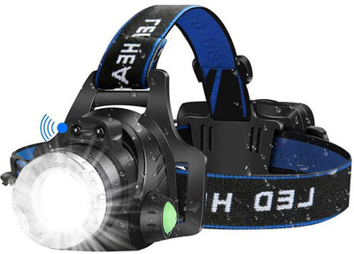 Buy From Best Rechargeable Head light For Camping Fishing Running Cycling LED Headlamp(Black, Blue)