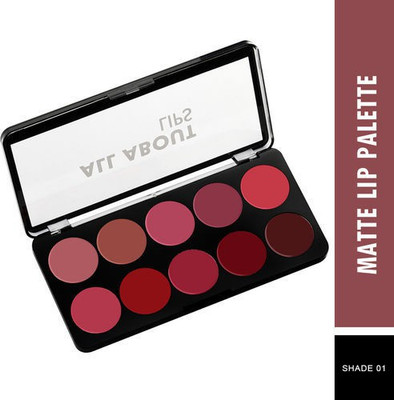 L'YON BEAUTY Matte Lip Palette(Multicolor, 25 g)