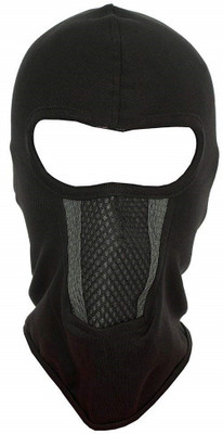 IM UNIQUE Black Bike Face Mask for Men & Women(Size: Free,  Balaclava)