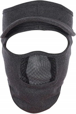 IM UNIQUE Grey Bike Face Mask for Men & Women(Size: Free,  Balaclava)