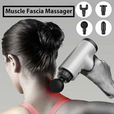 domnikyas Facial 23 Massage Gun Facial Massage Gun Muscle Fascial Massager Massager (Black) Electric Massager Gun Deep Tissue Percussion Muscle for Pain Relief, Handheld Body Massager Sports Portable Super Quiet Brushless Motor Massager(Multicolor)