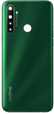 Unique4Ever Realme 5i With Side Volume & Power Keys Back Panel(Forest Green)