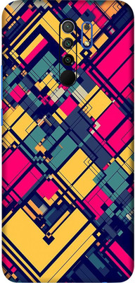 BugguSkin POCO M2 Mobile Skin(Ultra Super Pattern Lines Skin With High Mattte Finish.)