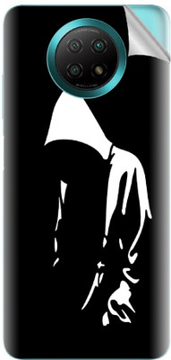 Snooky Xiaomi Redmi Note 9 5G Mobile Skin(Black)