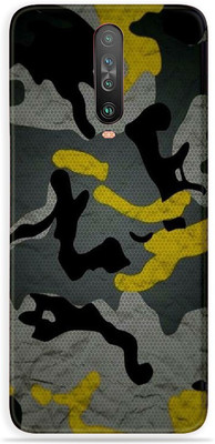LAMHA Poco X2, POCO X2 Mobile Skin(Ultra Super Camouflage Military Yellow With High Mattte Finish.)