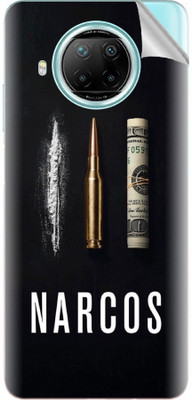 tiddler Xiaomi Redmi Note 9 Pro 5G Mobile Skin(Black)