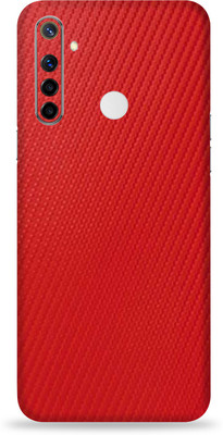 AsSkin Realme X50 Pro, realme x50 pro, realme x50pro Mobile Skin(Ultra Super Grey Red Carbon Fiber Green With High Matte Finish.)