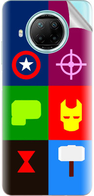 tiddler Xiaomi Redmi Note 9 Pro 5G Mobile Skin(Multicolor)