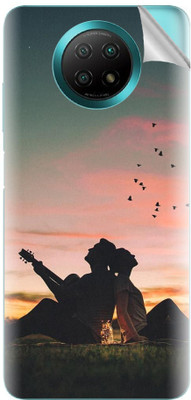 tiddler Xiaomi Redmi Note 9 5G Mobile Skin(Black)