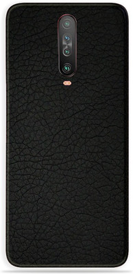 LAMHA Poco X2 Mobile Skin(Ultra Super Black Leather Skin With High Mattte Finish.)