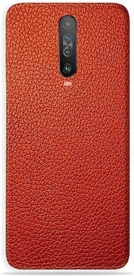 LAMHA Poco X2, POCO X2 Mobile Skin(Ultra Super Red Leather With High Mattte Finish.)