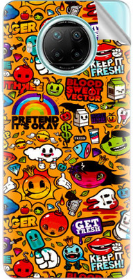 tiddler Xiaomi Redmi Note 9 Pro 5G Mobile Skin(Multicolor)